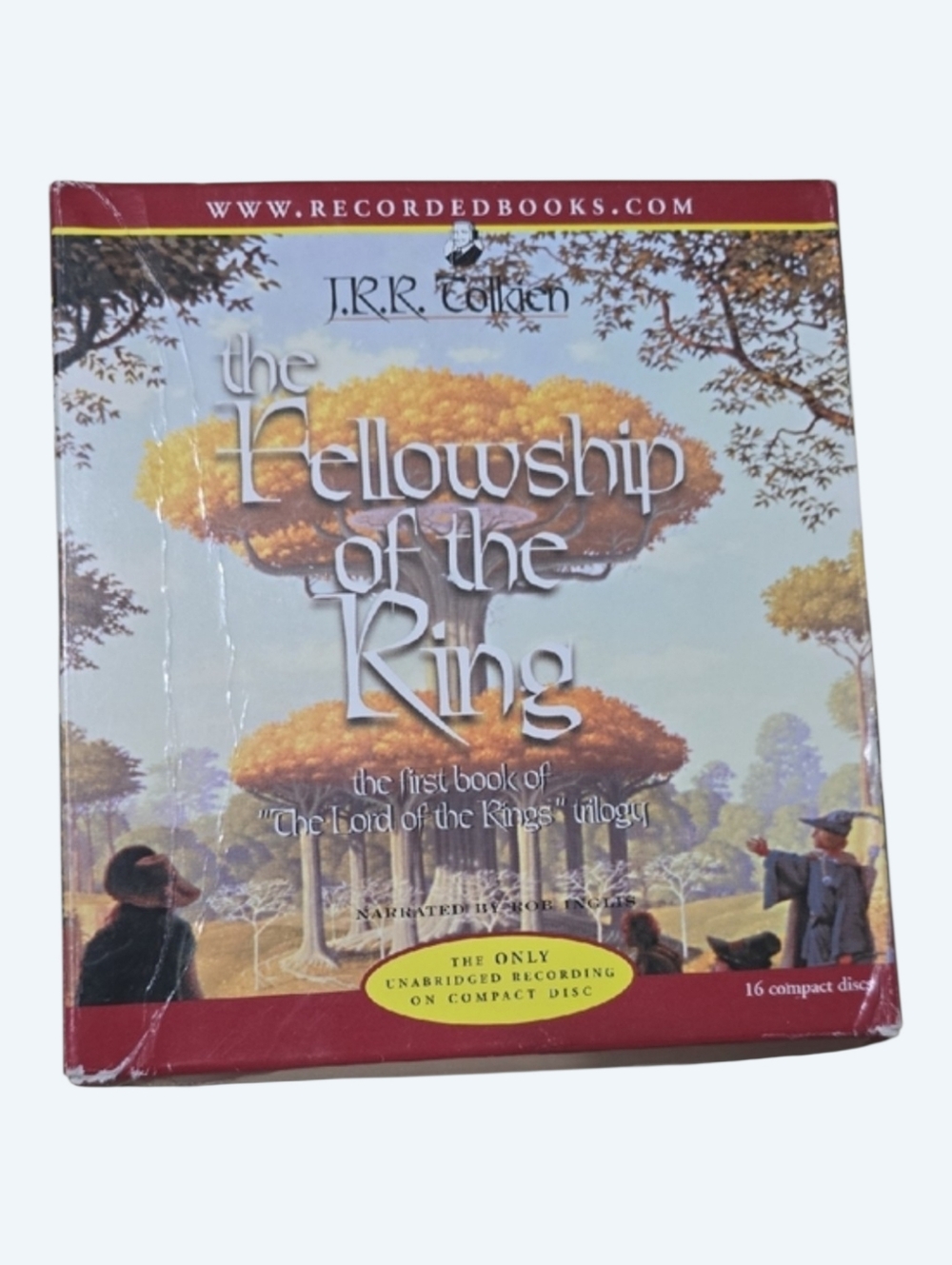 The Fellowship of the Ring J.R.R. Tolkien Audiobook 16 Cd Set Unabridged